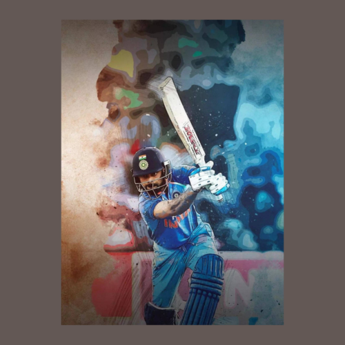 Virat Kohli Poster Portrait- VK03